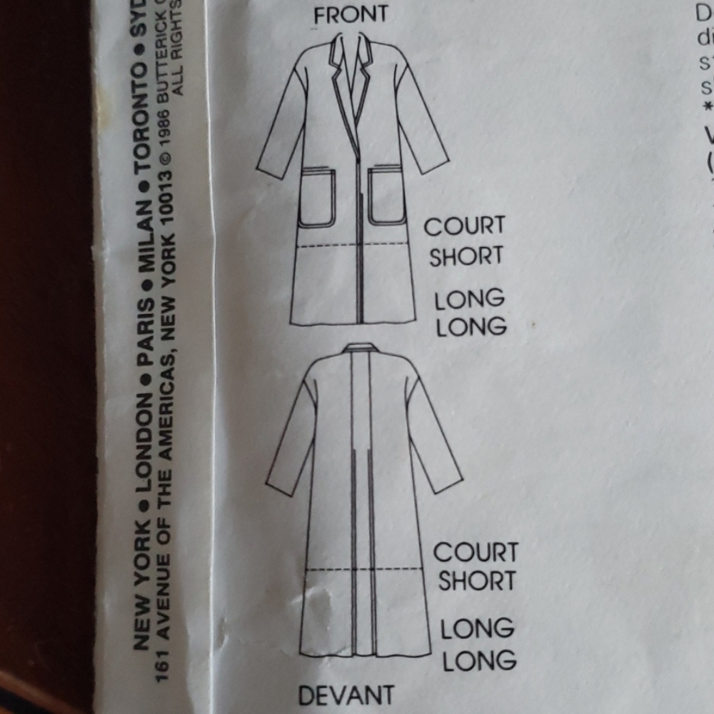 ANNE KLEIN VOGUE PATTERN - Picture 6 of 7